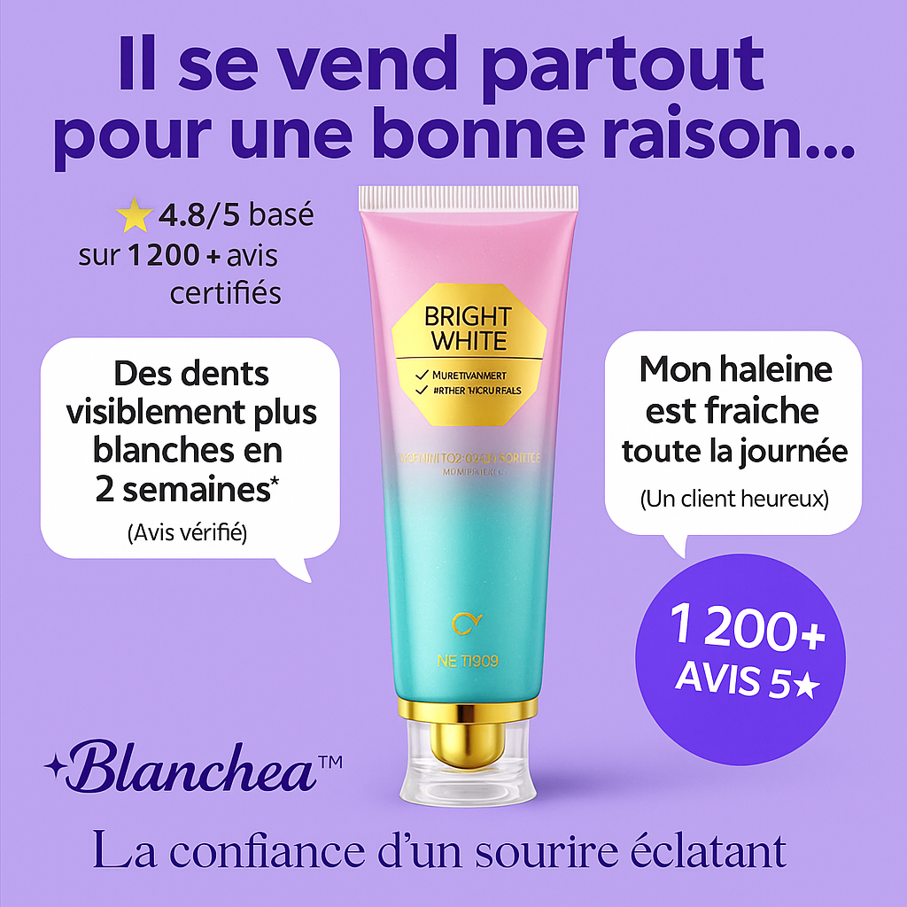 Dentifrice Blanchissant Avancé