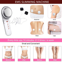 Ultrasonic Three in One Cavitation EMS Slimming Massager Fat Burner Skincare Infrared Removal Fat Treatment Beauty Device